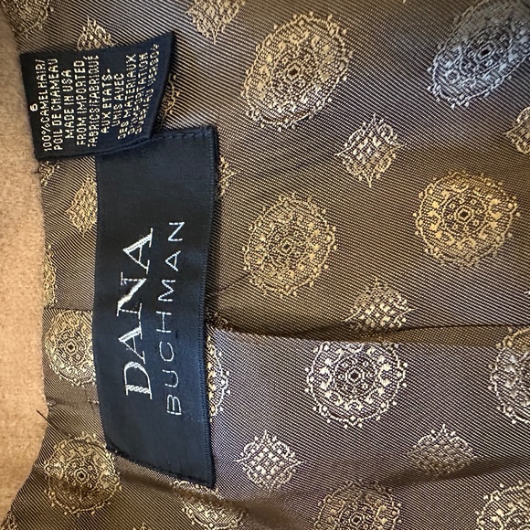 Vintage Dana Buchman camelhair Jacket - Picture 4 of 6